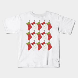 Christmas Stockings Kids T-Shirt